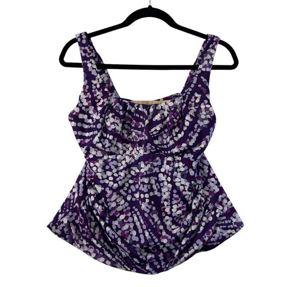 Lands End swim top 14W - Picture 1 of 10